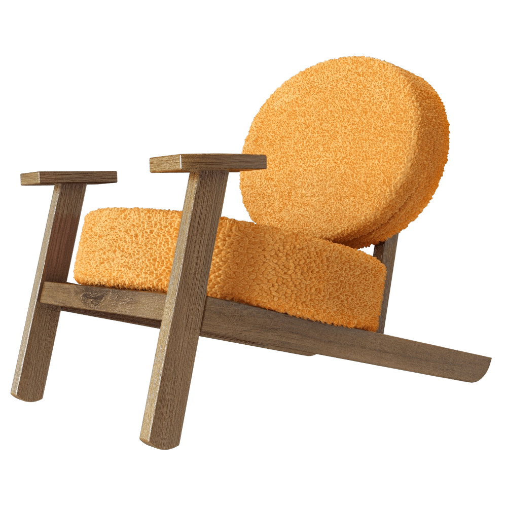 Manual mode - Armchair MyChair 3D Model