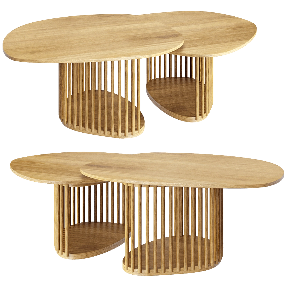 Manual mode - Coffee table Forest 3D Model