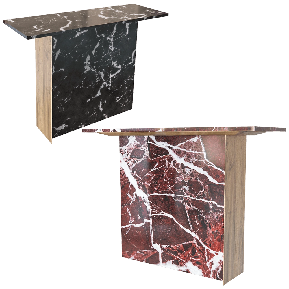 Manual mode - Console Marble 3D Model