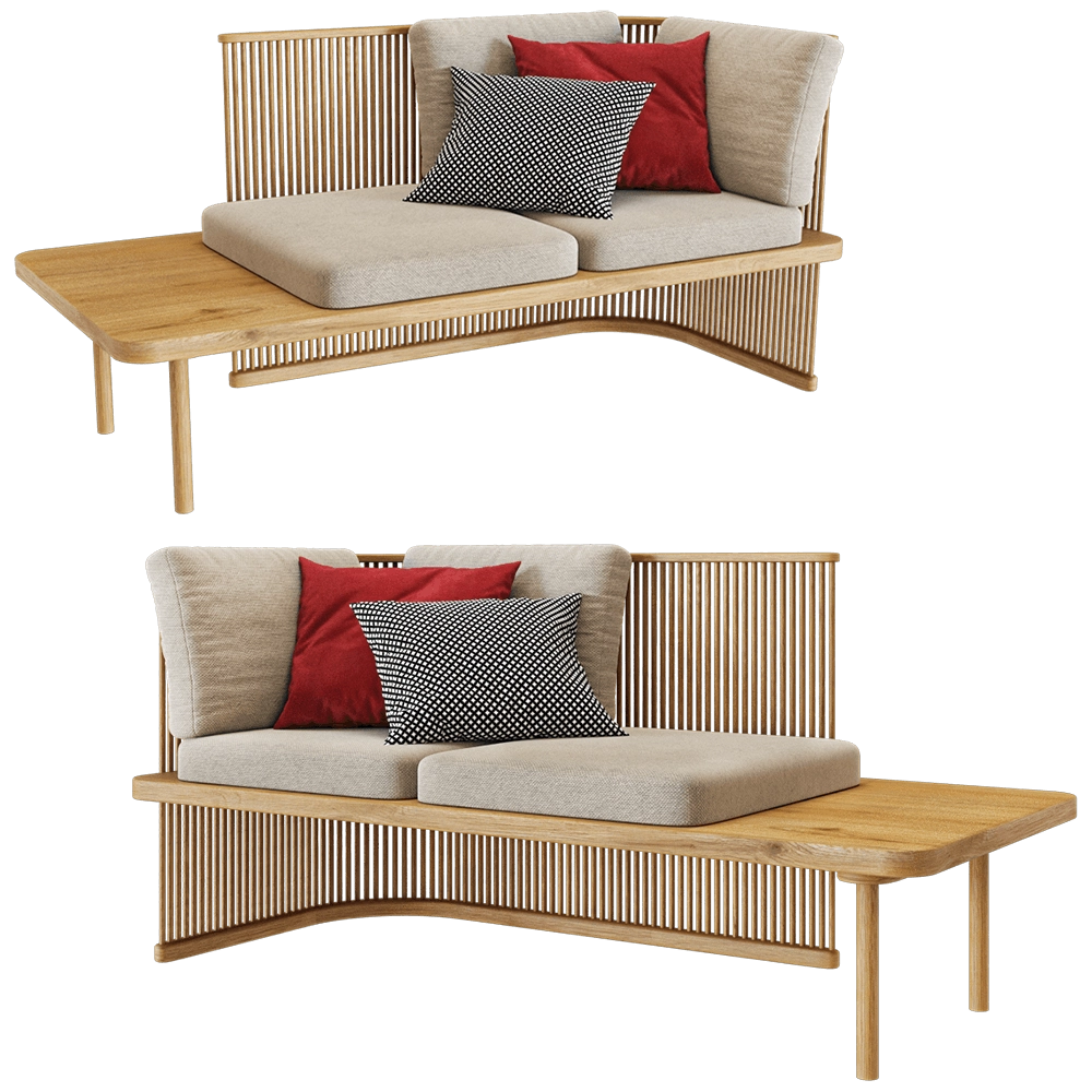 Manual mode - Daybed Forest V1 3D Model