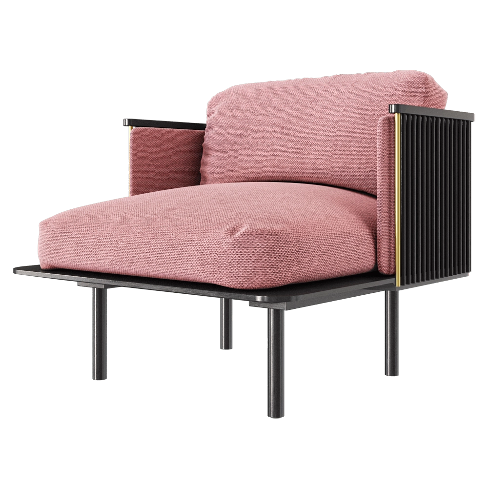 Manual mode - Lounge chair Forest 2 3D Model