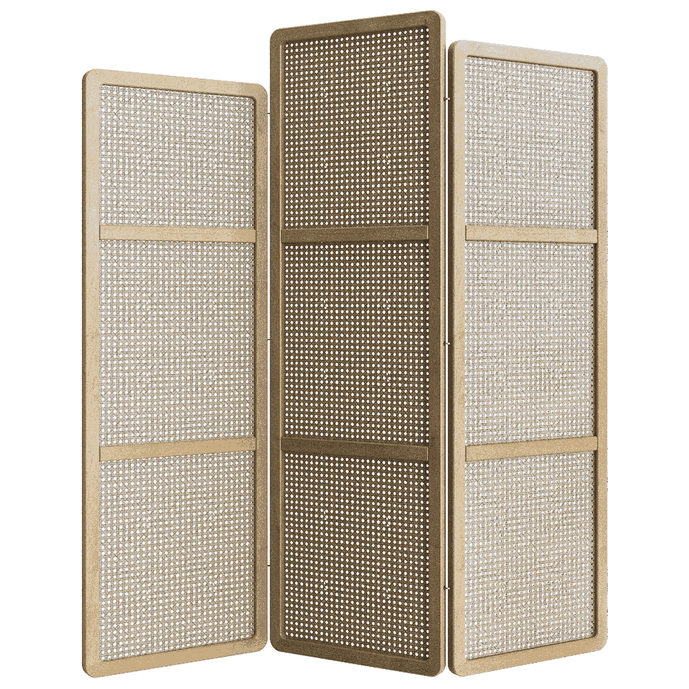 Manual mode - Screen Rattan 3D Model