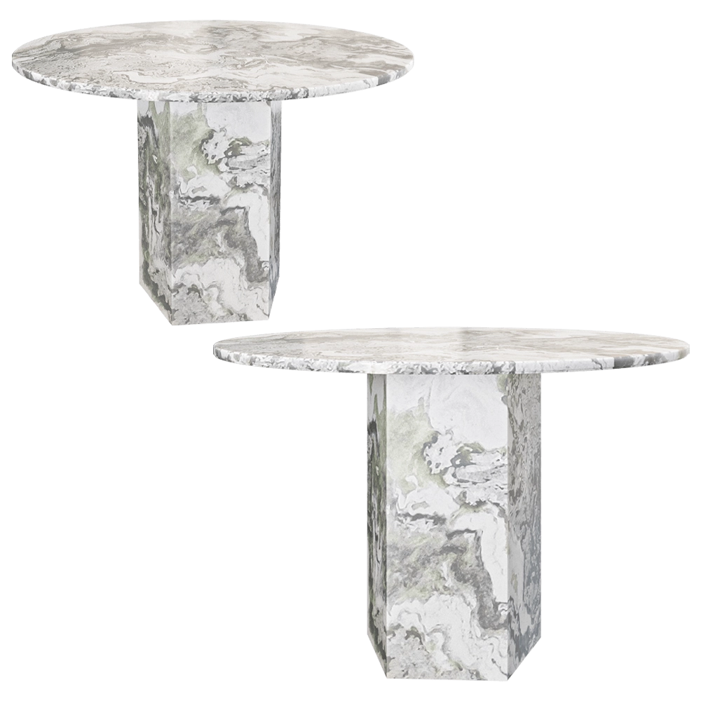 Manual mode - Table Marble Hexagon 3D Model