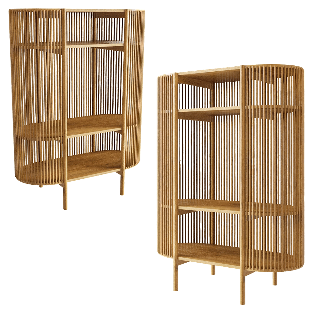 Manual mode - Vertical rack Forest 1 3D Model