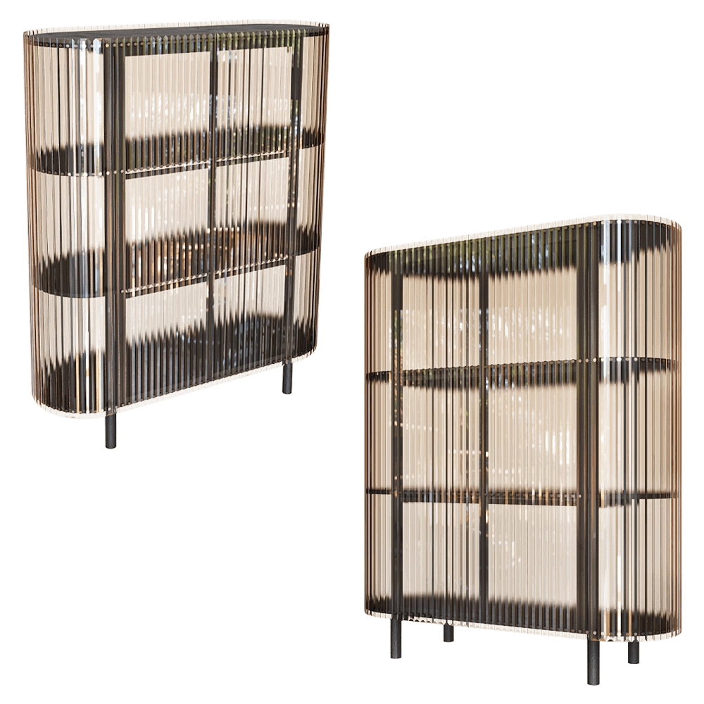 Manual mode - Vertical shelving unit Fa Setto 3D Model
