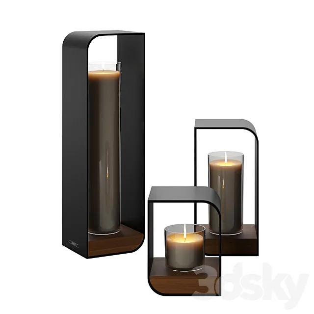 Manutti - Candle Holder 3D Model
