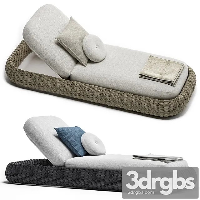 Manutti Kobo Lounger 3D Model Free