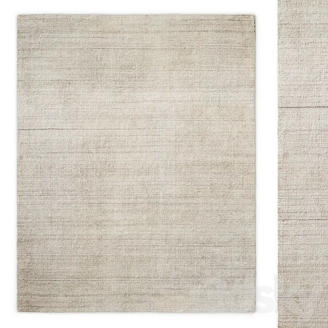 Mara Performance Handwoven Rug RH 3DModel