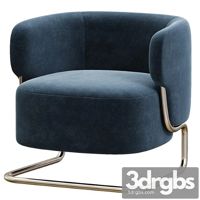 Marabu armchair by ditre italia 3D Model Free