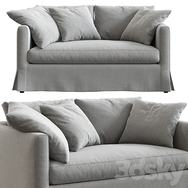 Marac _ Metro 2-Seat Sofa 3D Model