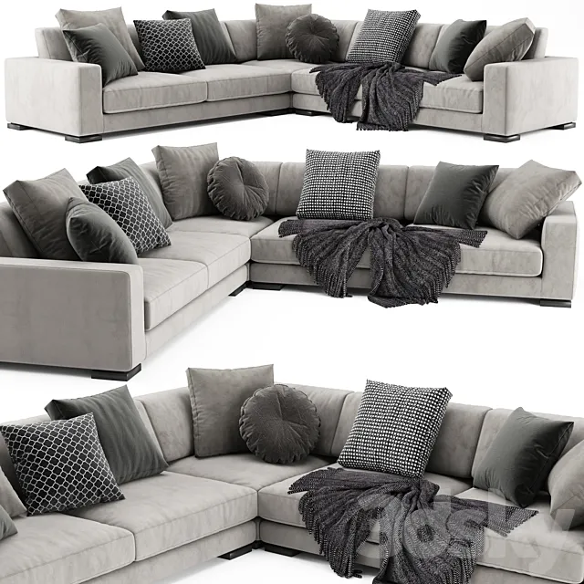 Marac Avana L Shaped 3D Model