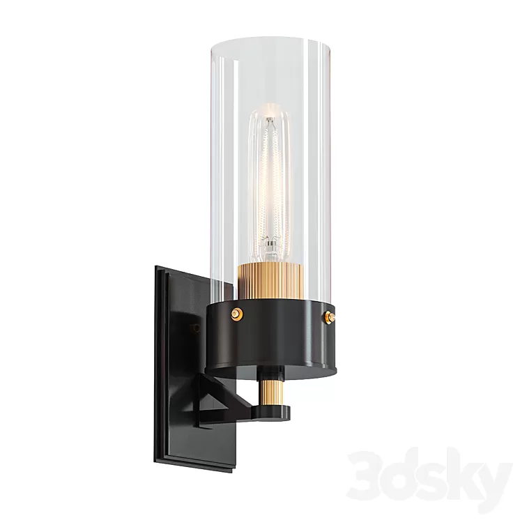 Marais Medium Bath Sconce 3D Model