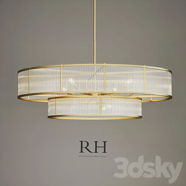 MARAIS ROUND CHANDELIER 3DModel