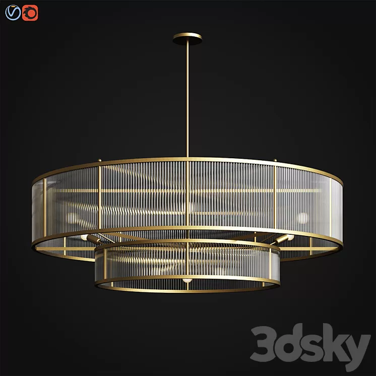 Marais Round Chandelier 72 Restoration Hardware