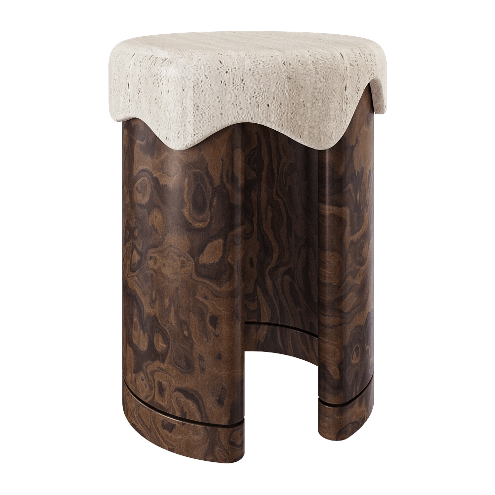 Marble Balloon - Side table Melt 3D Model