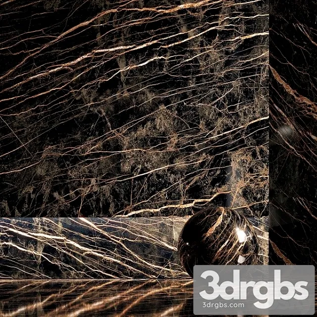 Marble Brown 3D Model Free