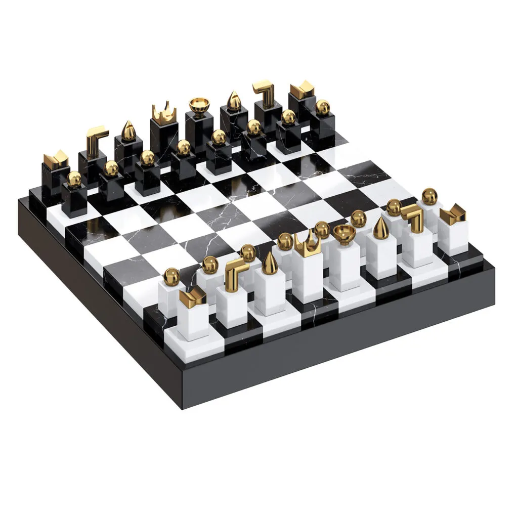 Marble Chess Set by L’Object