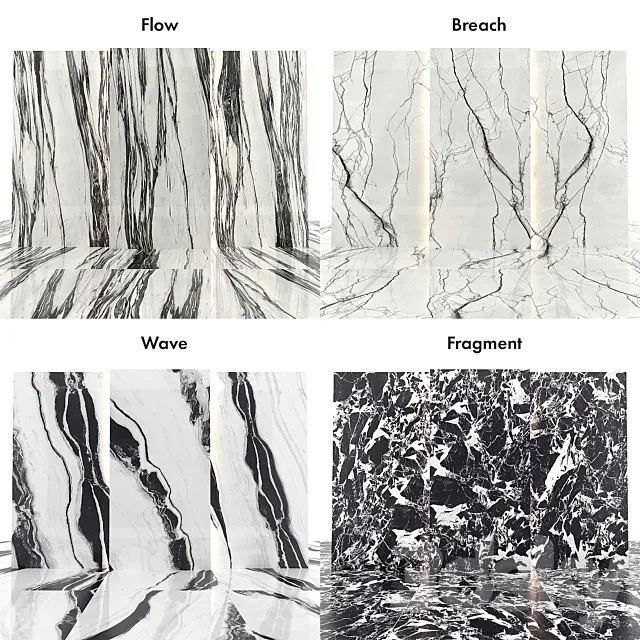 Marble collection 3 3D Model