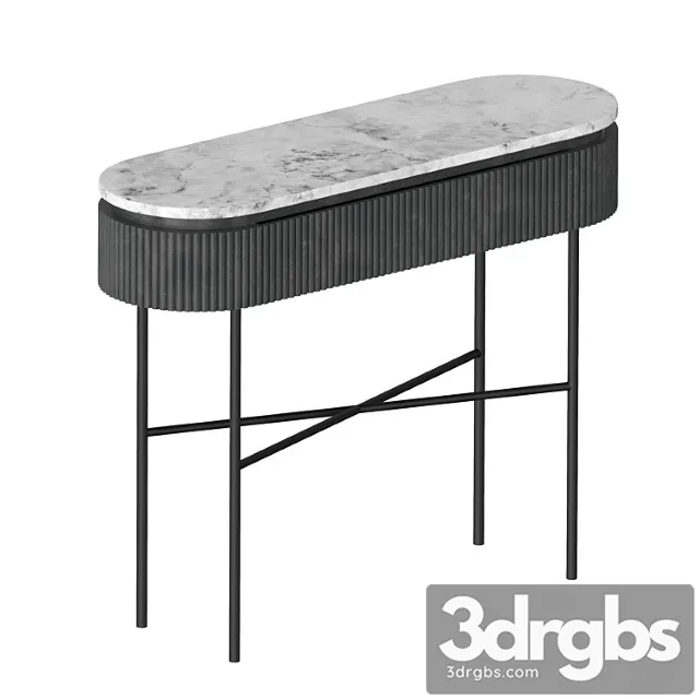 Marble Console 3 3D Model Free