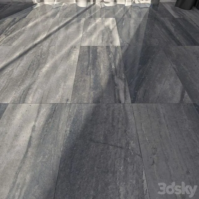 Marble Floor Evolution Carbon Set 2 3D Model