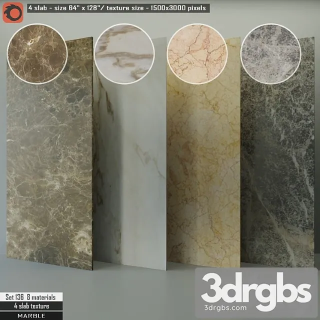 Marble Slab Set 136 Free Download