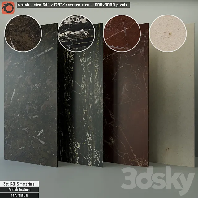 Marble Slab Set 140 Free Download