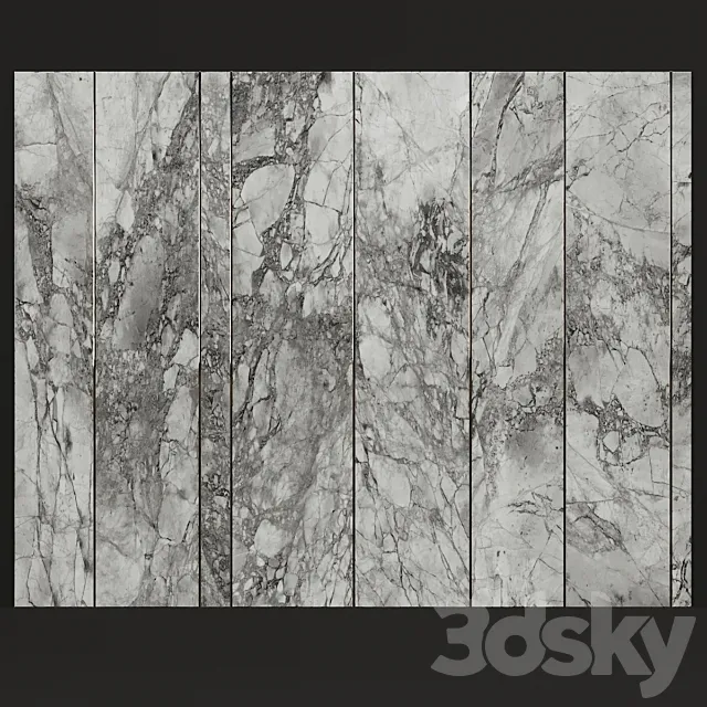 Marble_Brass_2 3D Model