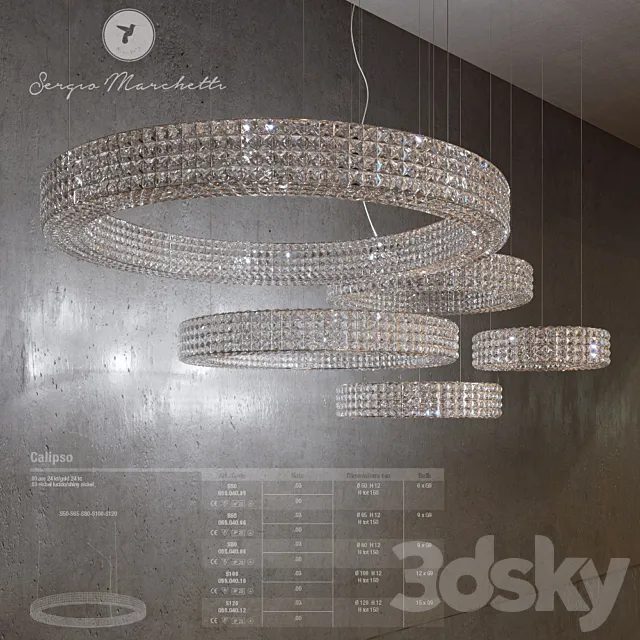 Marchetti Calipso 3D Model