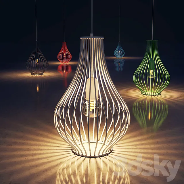 Marco Lamps by Studio Beam 3D Model