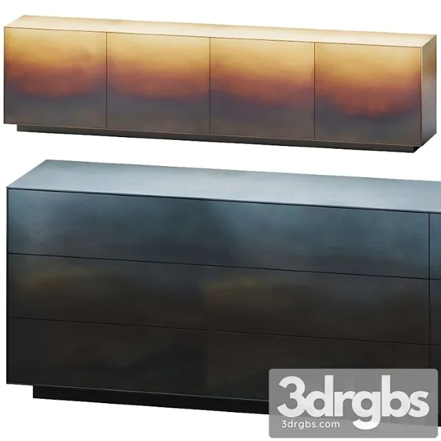 Marea Sideboard De Castelli 3D Model Free
