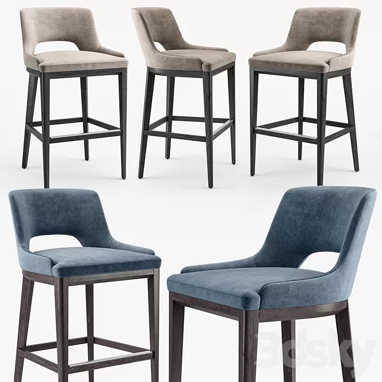 Marelli grace stool 3D Model