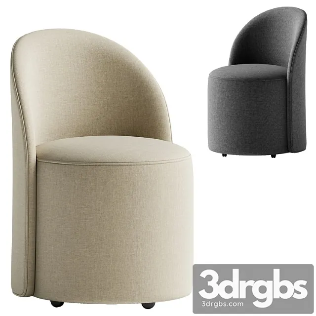 Margaux Side Chair 3D Model Free