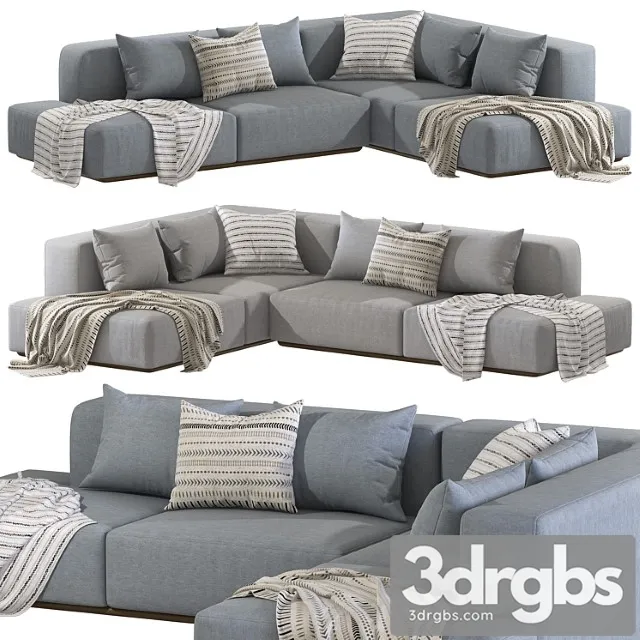 Margo Corner Sofa 3D Model Free