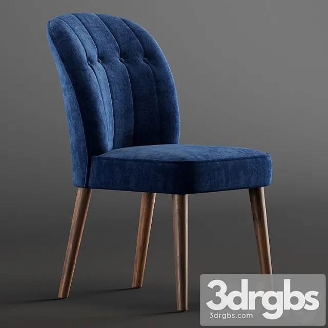 Margot Dining Chairs 3D Model Free