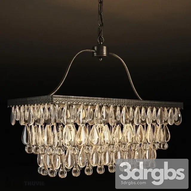 Maria Chandelier CH066 3 3D Model Free