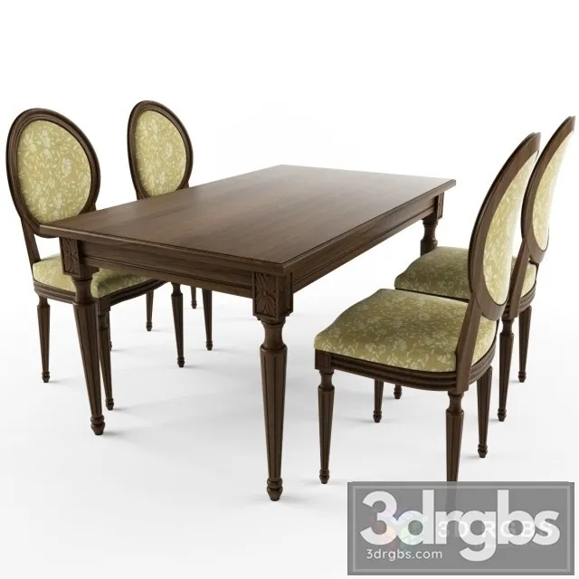 Maria Rosa Table 3D Model Free