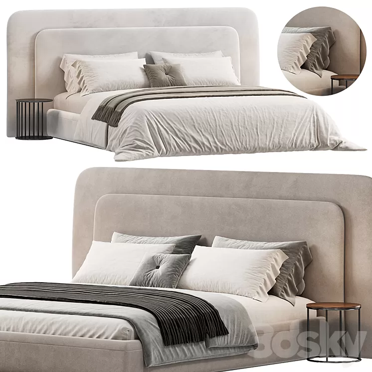Marian Bed by The Highwall 3D Model Free Download