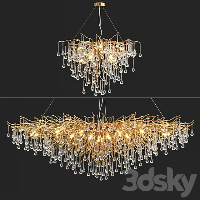 Marian chandeliers collections 3D Model