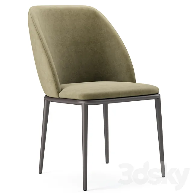 Mariel Ml Cattelan Italia Chair 3D Model