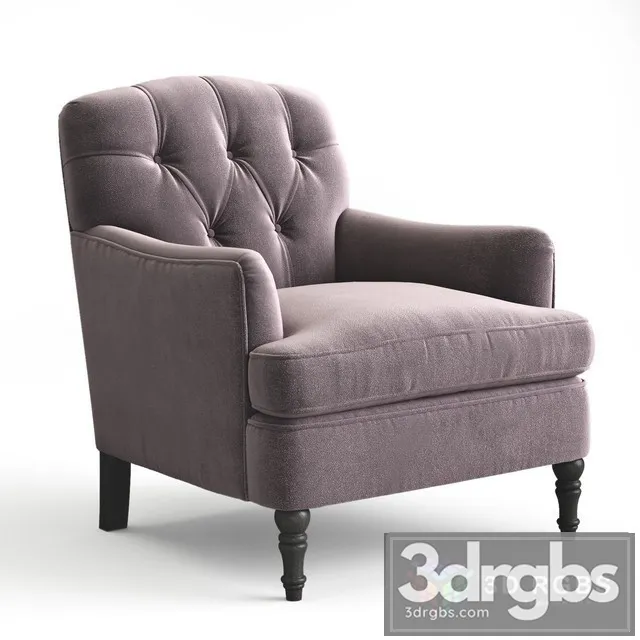 Maries Corner Atlanta WB Armchair 3D Model Free