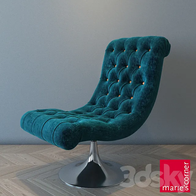 Marie's Corner BRAZIL armchair 3D Model