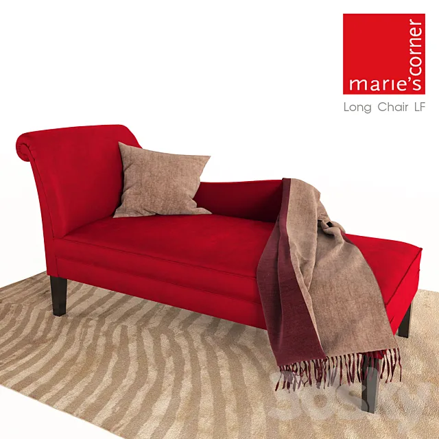 Maries Corner - Long Chair LF 3DModel