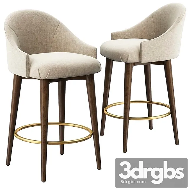 Marilyn barstool 2 3D Model Free