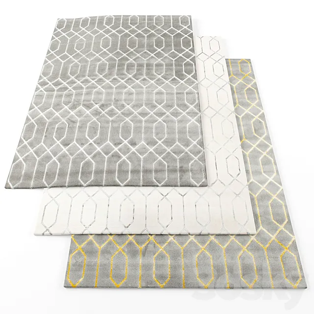 Marilyn Monroe rugs2 3D Model