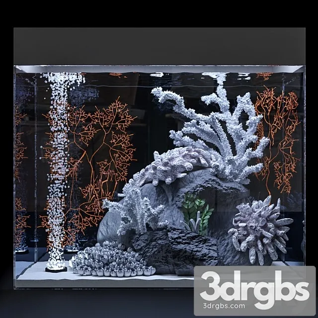 Marine Aquarium 3D Model Free