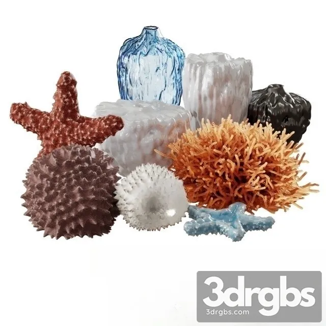 Marine Decorations For Interior 3D Model Free