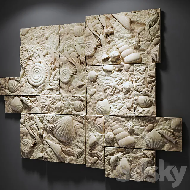 Marine panel 3D Model
