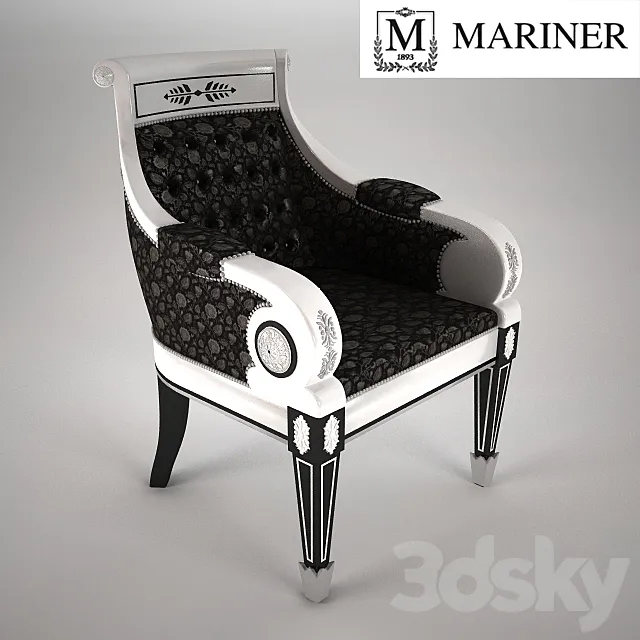 mariner - Balmoral Guest Chair 3D Model