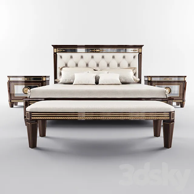 mariner richmond bed 3D Model
