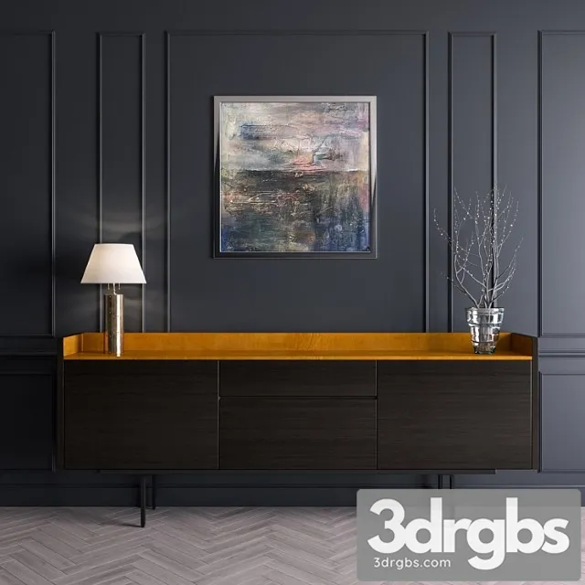 Mario ruiz sideboards set 2 3D Model Free